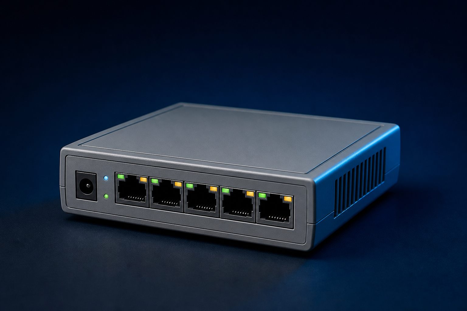 Compact 5-port