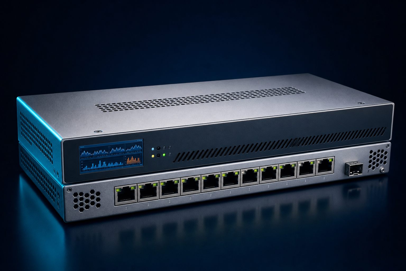 10-port edge router